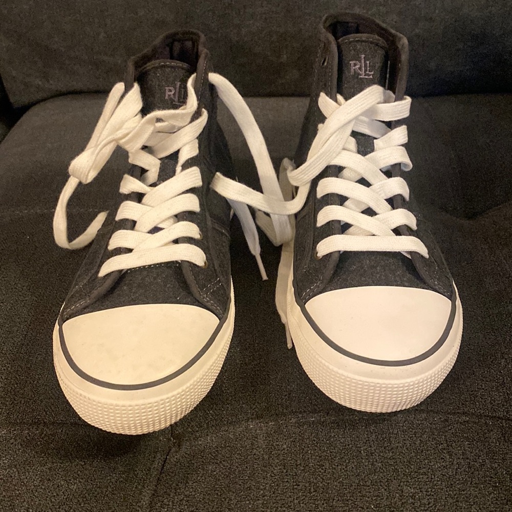 New! Ralph Lauren Suede Sneaker